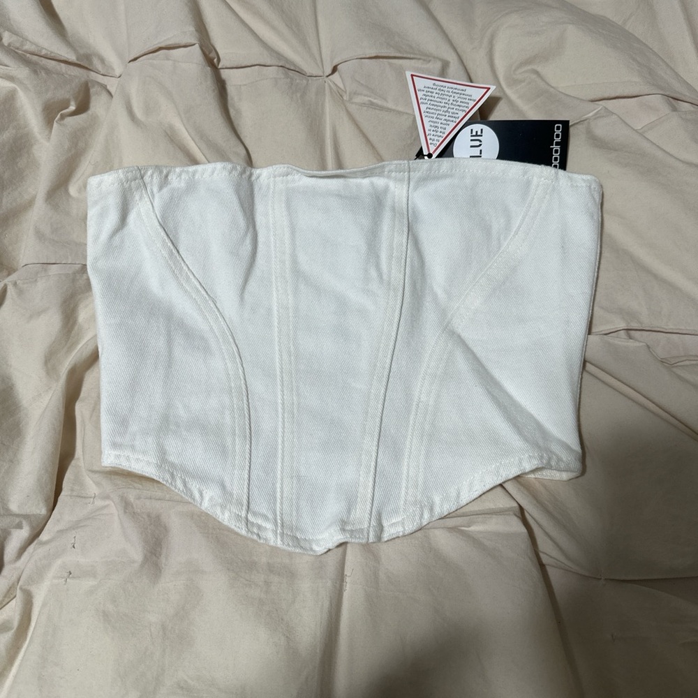 White Corset Top